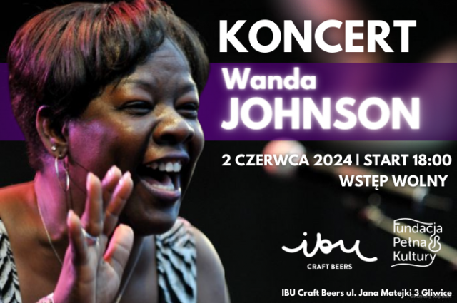KONCERT Wanda Johnson | IBU Craft Beers x Fundacja Pełna Kultury